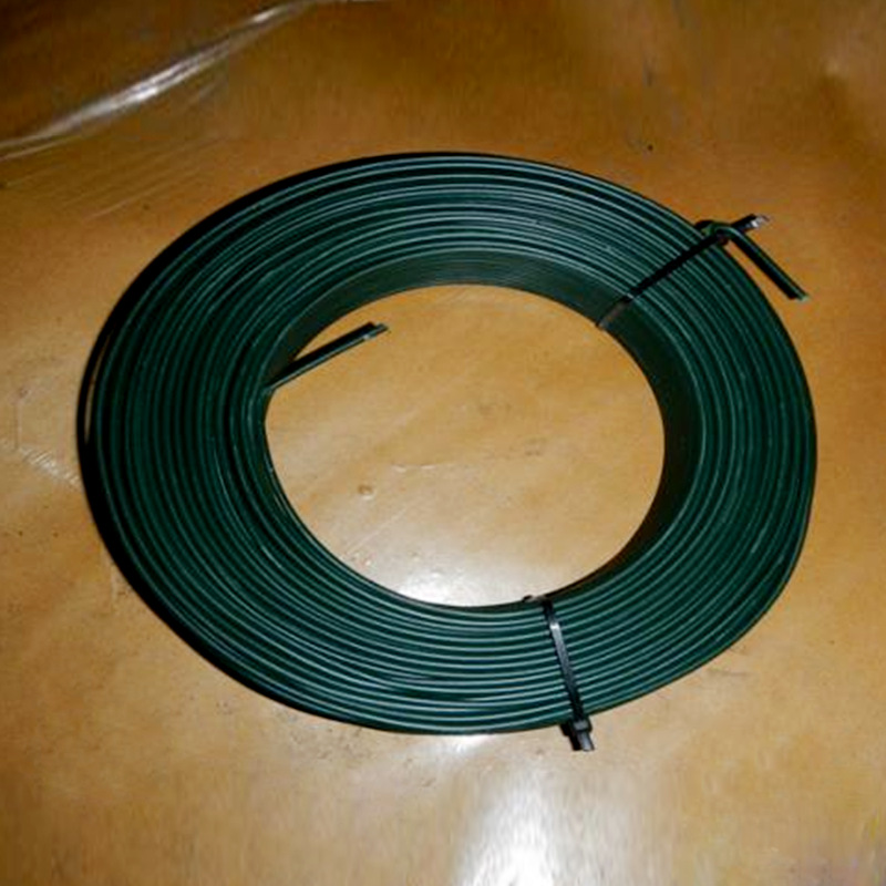 厂家供应铁绑丝表面光亮无锈点内塑外麻包装退火电镀铁丝吊秧束线