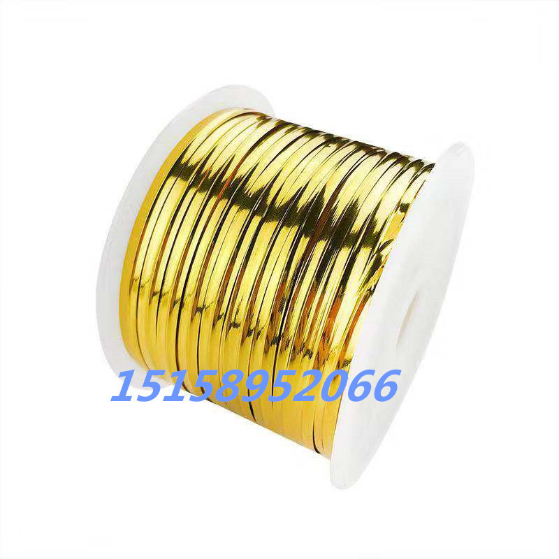 整卷【100码】金银魔术带 彩色扎丝 礼品面包扎带金属丝