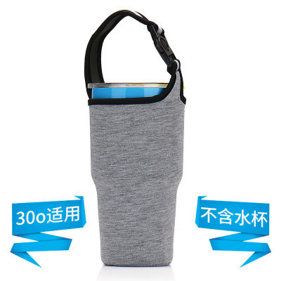 Taza de helado cubierta de la taza de la burbuja 30oz de dibujos animados Kumamoto oso bolsa en stock portátil de grasa de la Copa cubierta protectora