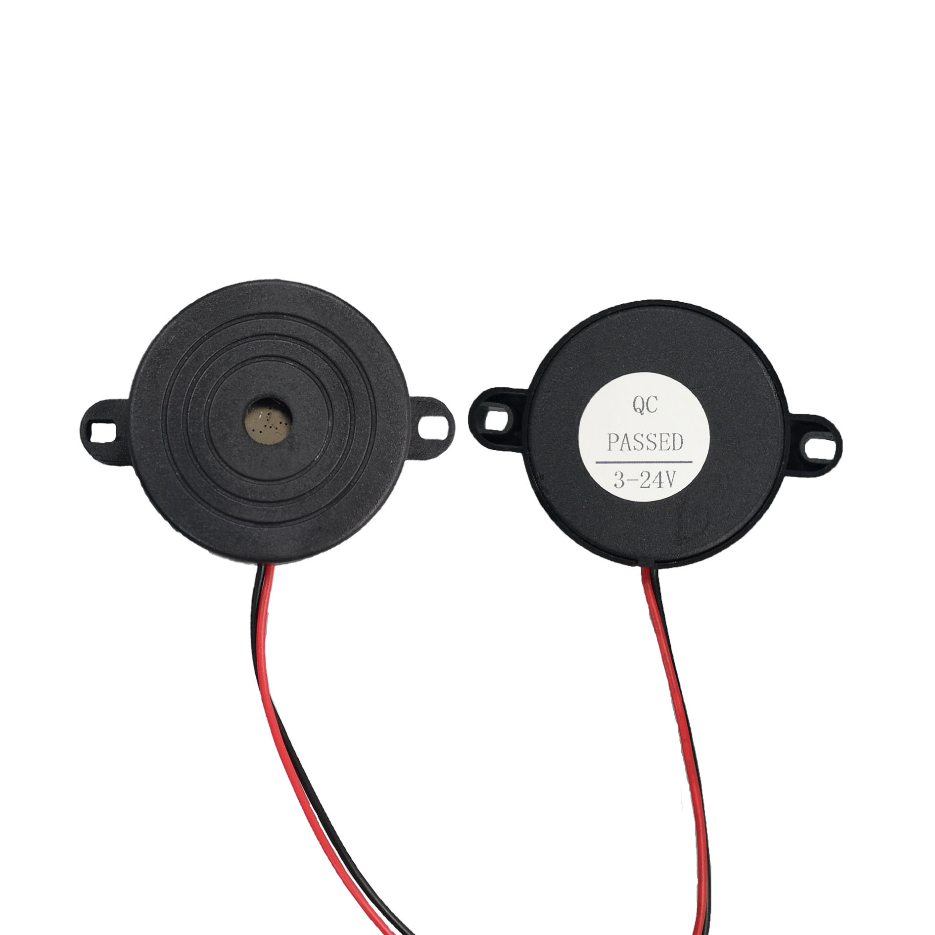 4216压电有源带耳蜂鸣器3-24V陶瓷带线厂家直销耐压