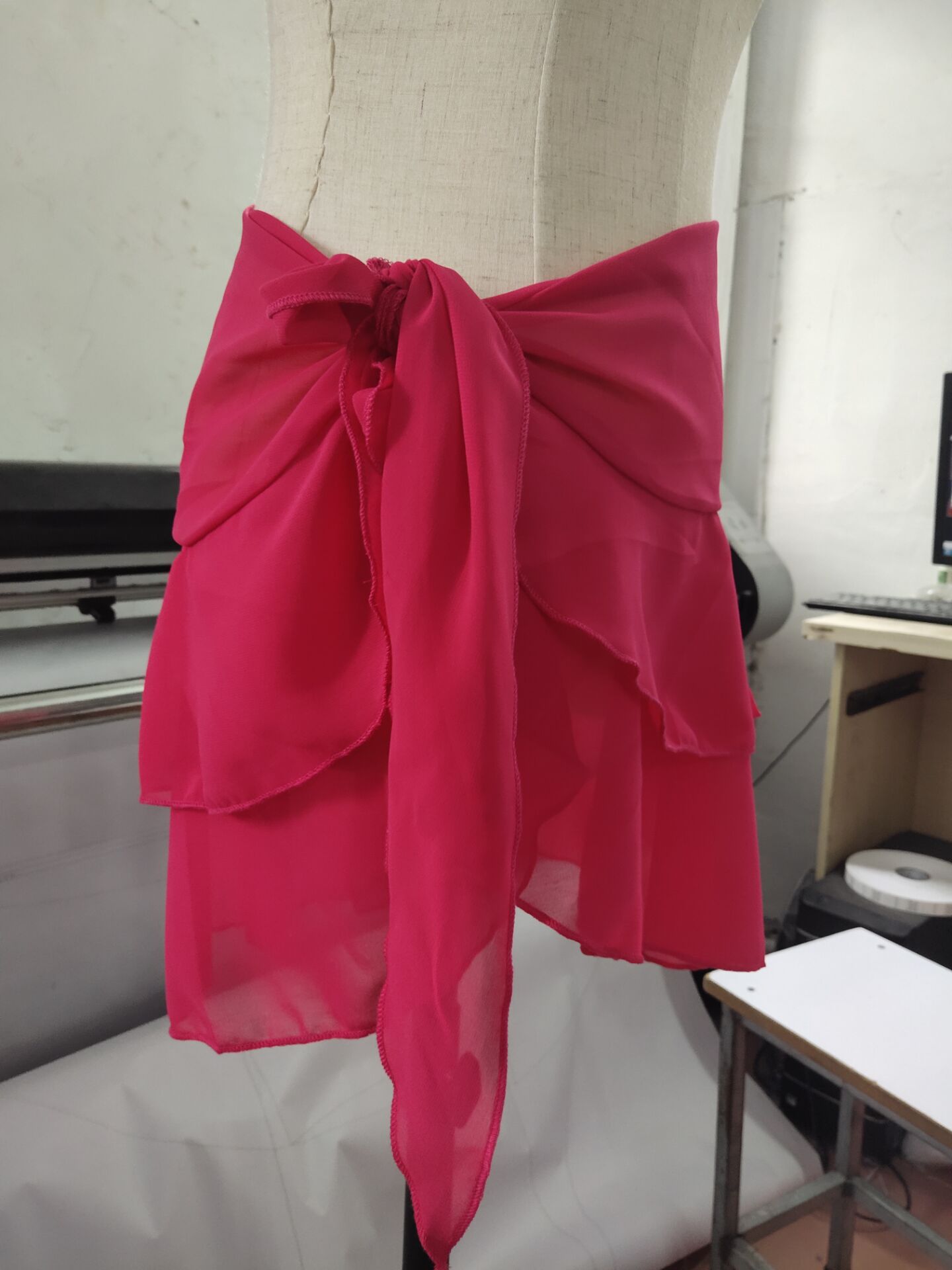 Jupe en Mousseline de soie - Ref 3441646 Image 28