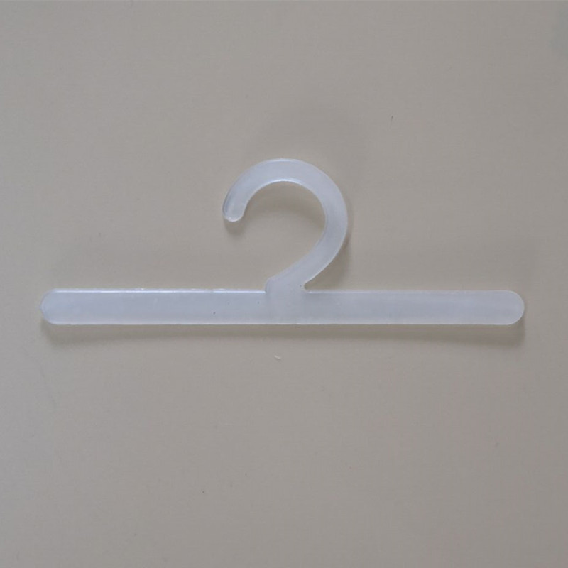 厂家接单批发胶袋厂挂钩pp挂钩塑料挂钩一字热压包装辅料挂钩