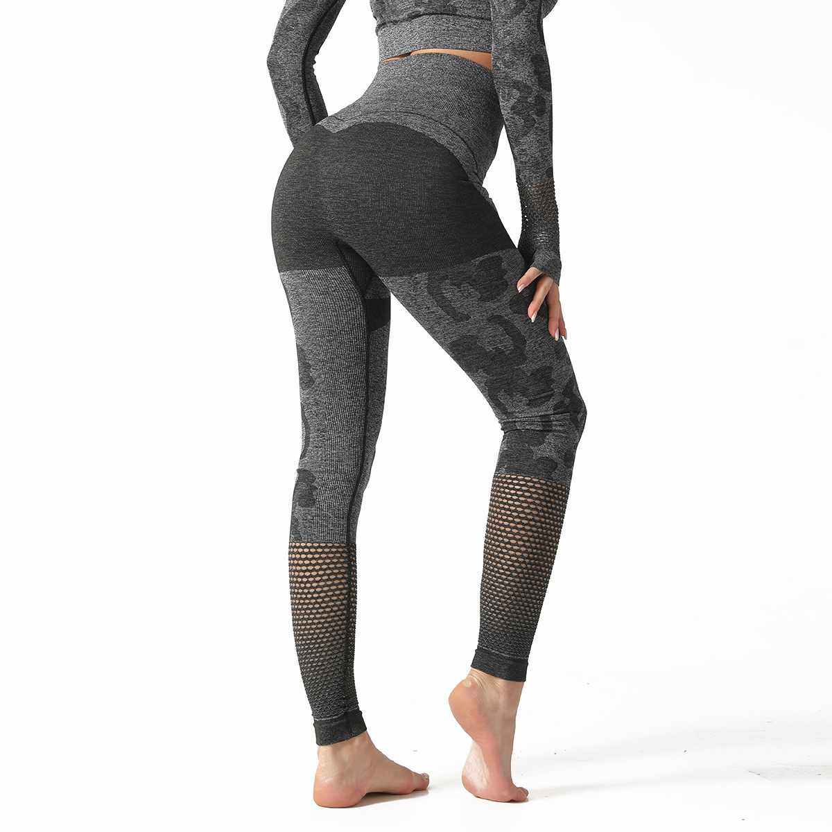 high waist seamless yoga pants  NSNS12251