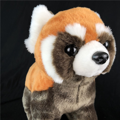 Foreign Trade Simulation Red Panda Plush Toy Figure Children's Plush Stuffed Animal Gift Doll Decor