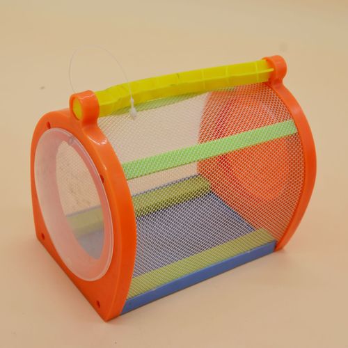 昆虫笼昆虫盒 塑料手提饲养笼子幼儿园小学户外探险实验