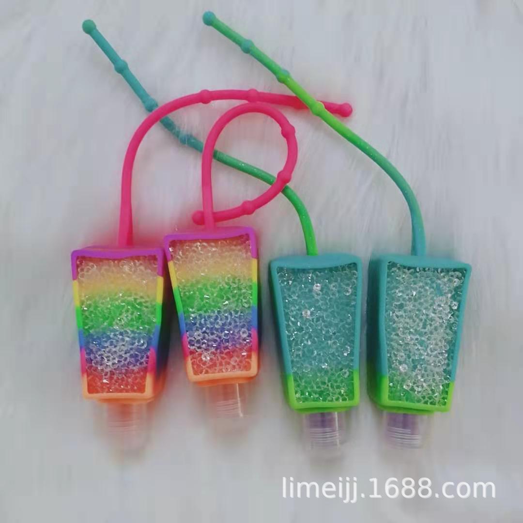 帶磚香水套戶外便攜免洗洗手液水晶磚挂套酒精洗手液小禮品