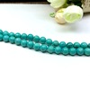Turquoise green round beads, accessory, natural water, wholesale, handmade