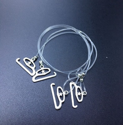 summer new pattern Versatile Elastic rope fashion invisible Shoulder strap adjust transparent Underwear Shoulder strap invisible non-slip halter