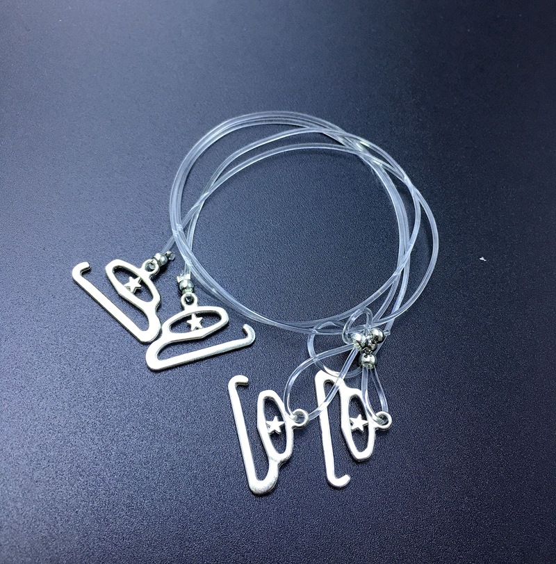 summer new pattern Versatile Elastic rope fashion invisible Shoulder strap adjust transparent Underwear Shoulder strap invisible non-slip halter