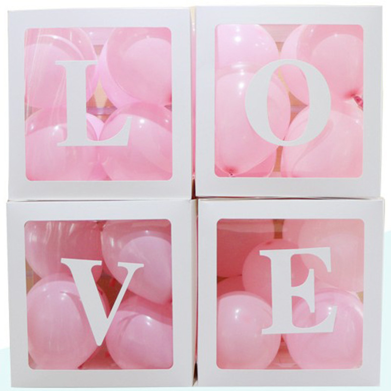 LOVE Surprise Transparent Box BABY Propo...