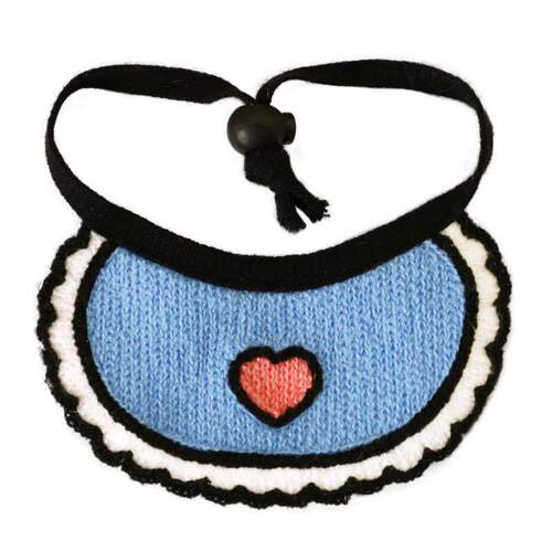 Dog and cat spit towel love bib pet scarf neck scarf Teddy Bichon triangle scarf small dog neck cover