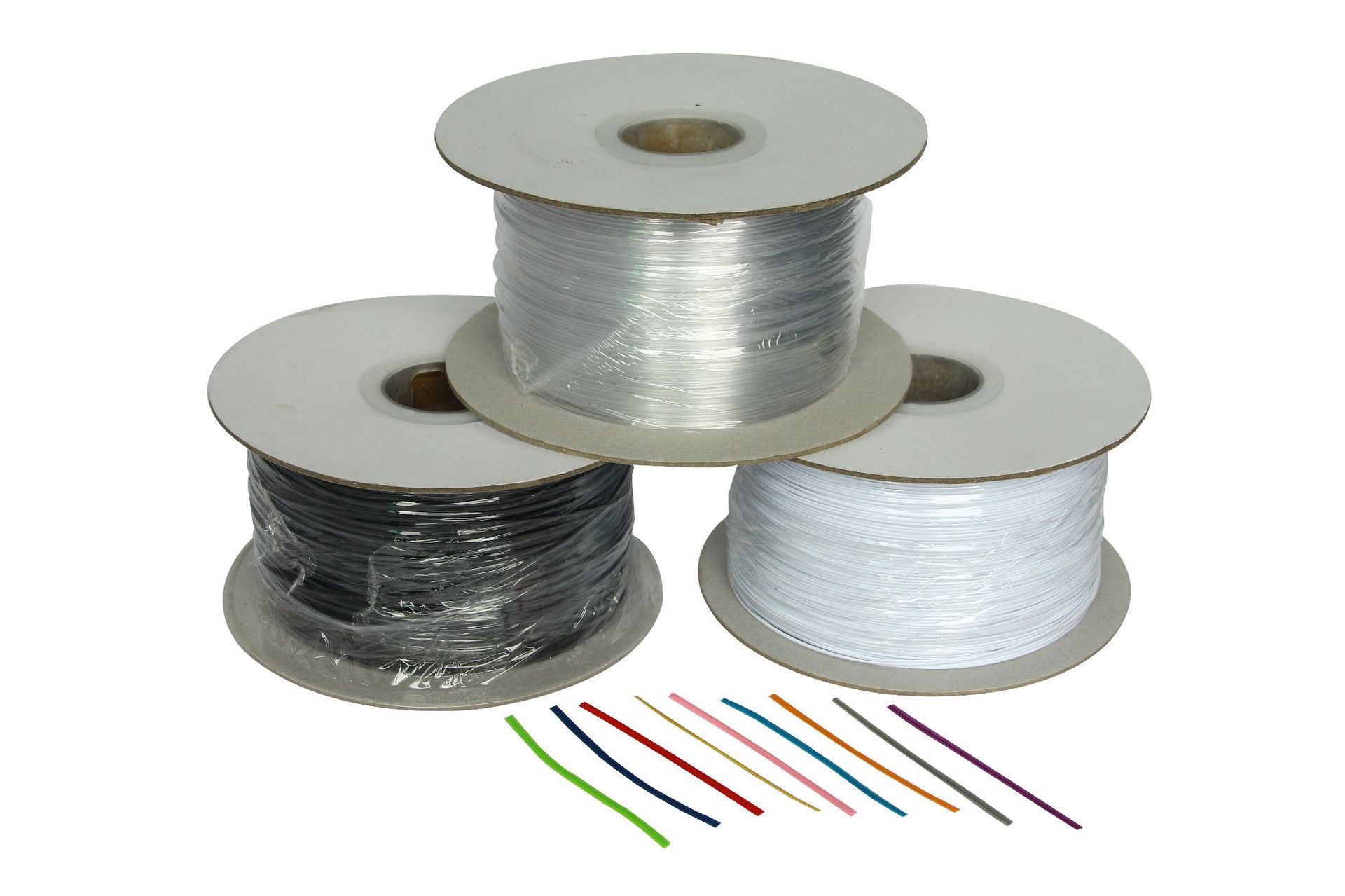 供应包胶铁线 铁心扎线 包胶铁芯扎线 扎带