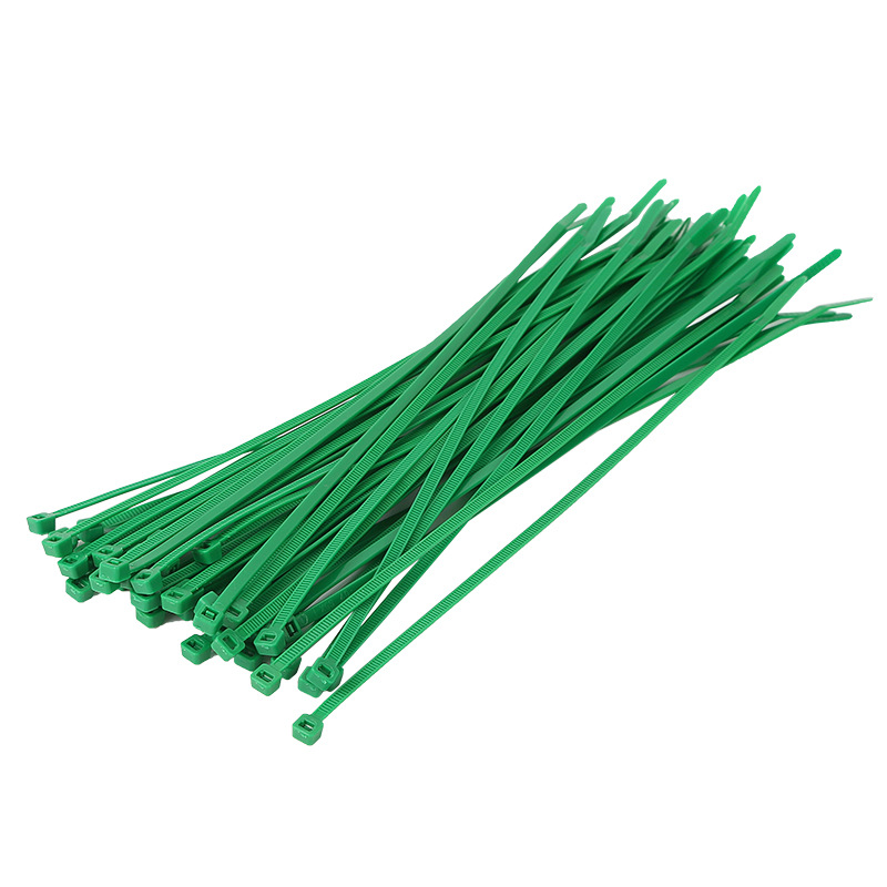 自锁式尼龙扎带5*400mm阻燃扎带彩色白色黑色