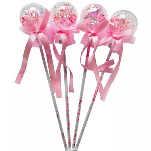 Glowing starry sky ball fairy magic wand glitter wave bat children's luminous toy stall floor push gift wholesale