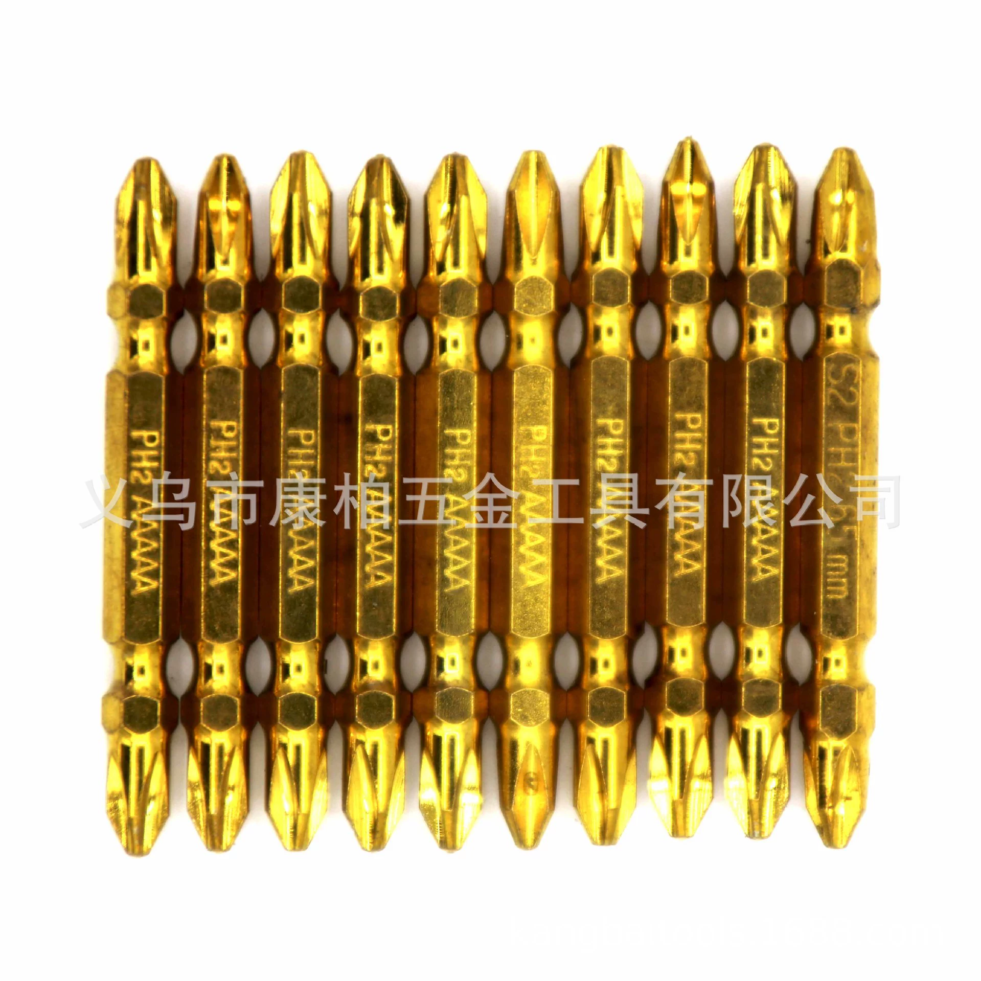 Сильная Магнитная электрическая крестовая отвертка с головкой пневматической отвертки 65 мм * Двуглавая крестовая отвертка PH2