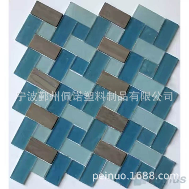 New plastic ground mold garden paving mold family DIY mold concrete mold floor brick mold 2