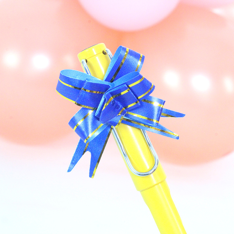 小号金边拉花深蓝色S bow BL