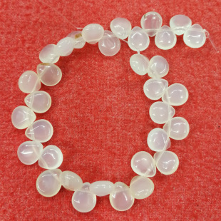 ��Ȼʯ�M�װ׬�觹���ˮ�ΜI��ɢ�� �ֹ�DIY�l������Ʒ10*12MM