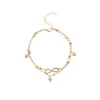 Set pearl, ankle bracelet