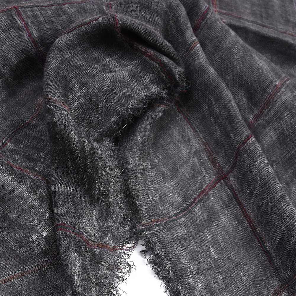 Unisex Plaid Scarf For Autumn And Winter Warm Rayon Neck Wrap_voghion.com