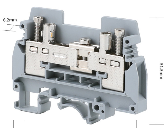 厂家批发导轨式工业接线端子UK系列电流试验端子排URTK/S(6S)