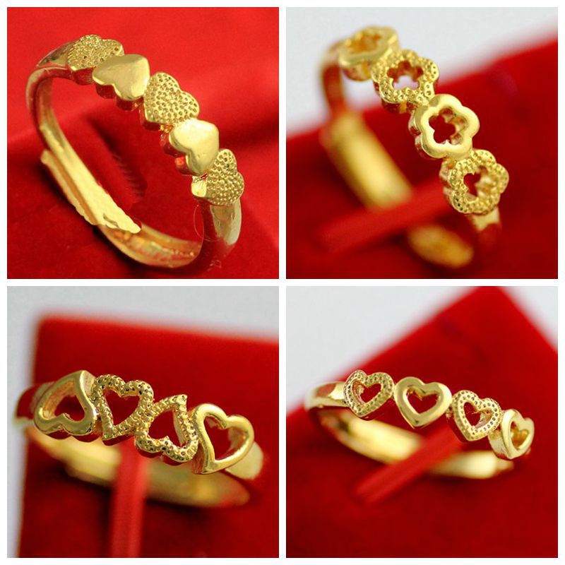 ring heart shaped