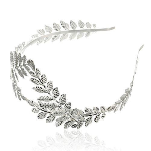 Ka Tong Bridal Crown Leaf Headband European and American Baroque Bridesmaid Hair Accessories Birthday and Christmas Gifts