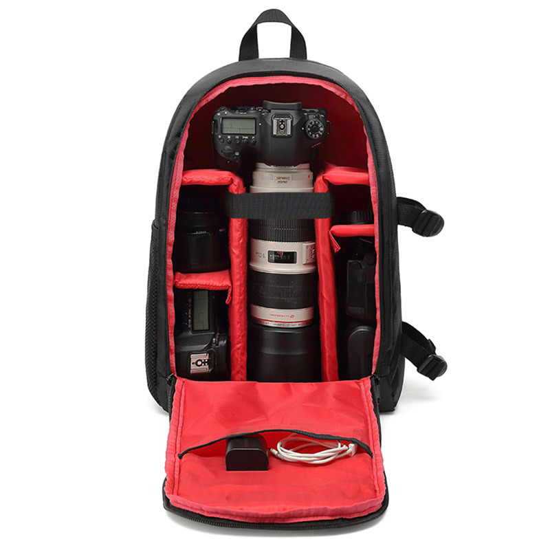 Cross border Explosive money Camera bag men and women waterproof Shoulders camera knapsack outdoors Monosyllabic reaction Digital Shoulders camera bag