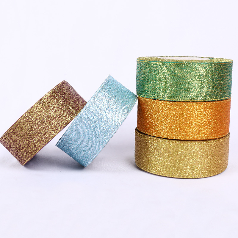 彩葱带彩色丝带织带手工蝴蝶结鲜花包装带圣诞礼品带蛋糕烘焙织带