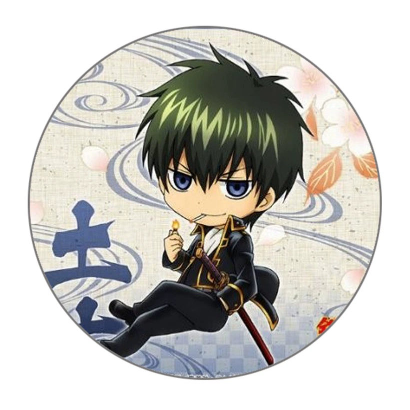 Аниме держатель для телефона, рамка Gintama, ленивый держатель, несколько вариантов, серебристый