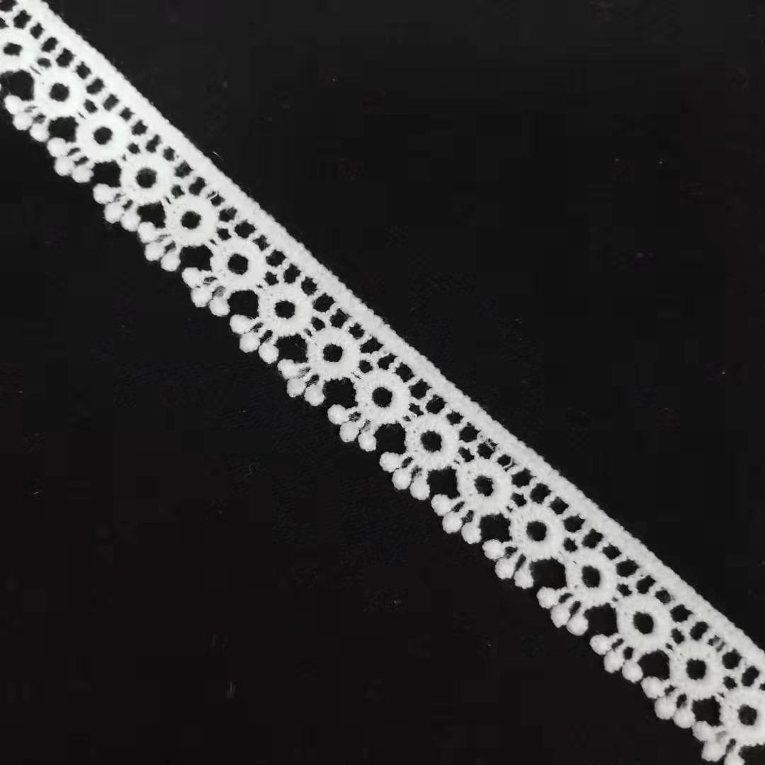 花边批发牛奶丝刺绣蕾丝花边服装绣花现货发售厂家童装女装辅料