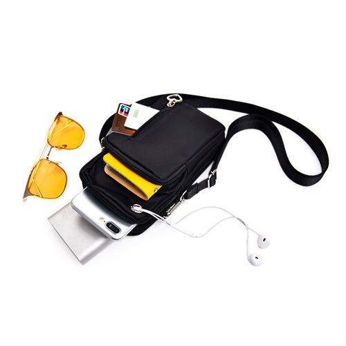 Women's Crossbody Phone Bag 2024 New Korean Style Summer Mini Small Bag Phone Pocket Neck Strap Zero Wallet