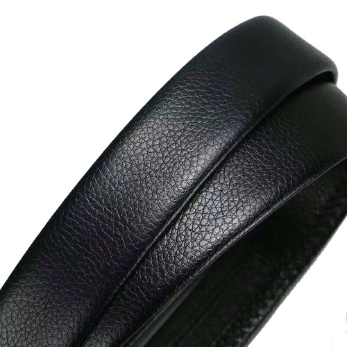 Internet celebrity baby's breath belt, men's automatic buckle belt, men's double-edged wear-resistant belt manufacturer