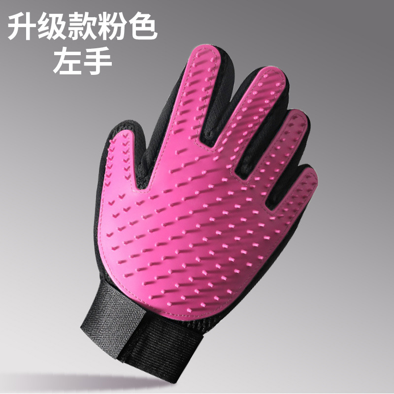 Guante para quitar el pelo de gatos, peine para acicalar perros, cepillo para eliminar el pelo, suministros para mascotas para quitar el pelo suelto, suave.