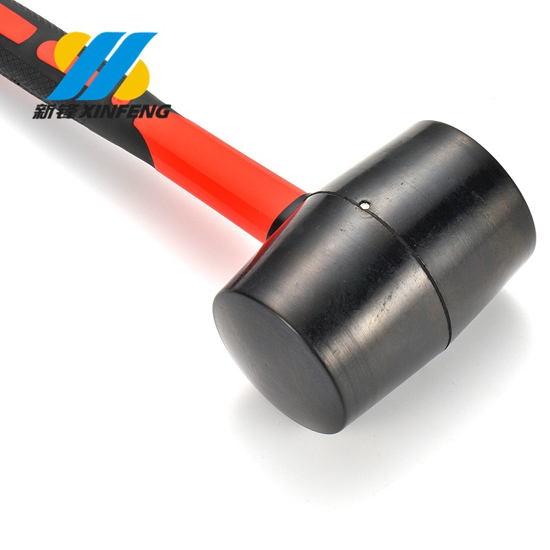 供应橡胶锤子 玻纤柄橡胶锤  包塑柄橡胶锤  多款供选