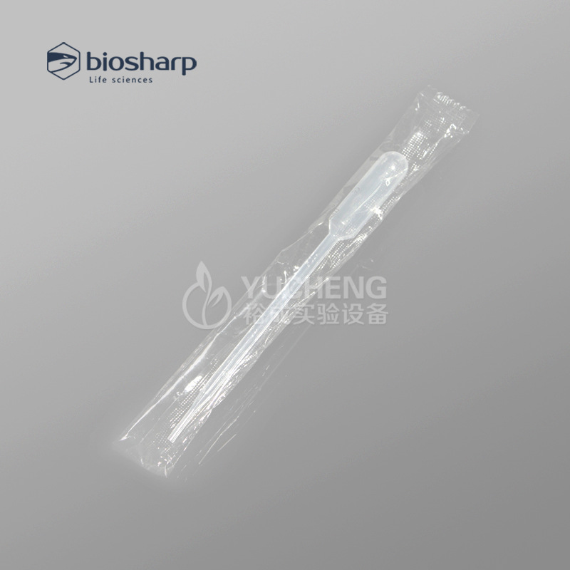 Biosharp 1/2/3ml巴氏吸管塑料吸管 独立包装带刻度 BS-XG-01