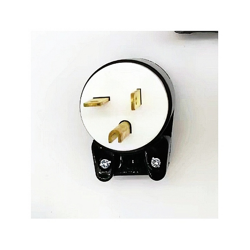 NEMA 6-20可调出线方向台湾电源插头LK7620PT 两极美式旋向小插头