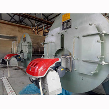 膠州市燃油氣取暖熱水鍋爐廠家 供暖面積有16000平用甲醇熱水鍋爐
