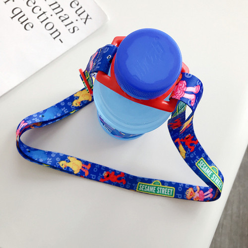 Beverage bottle lanyard, adult kettle strap, portable water bottle buckle to hang mineral water, children's long diagonal rope