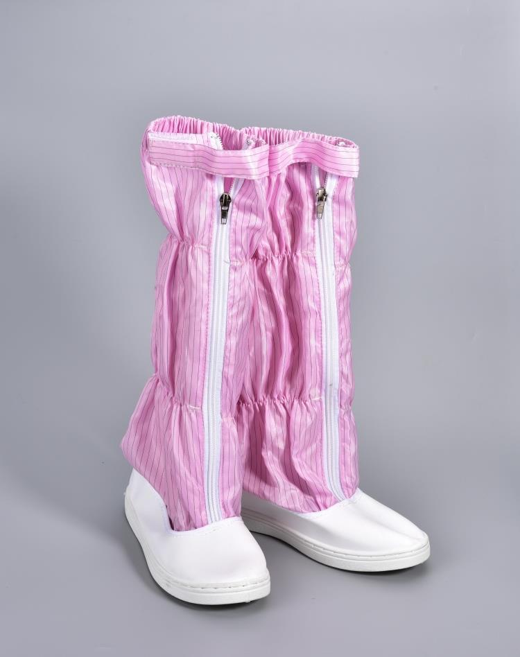 防静电高筒 无尘长筒靴 静电鞋 电子车间食品制药净化工作鞋