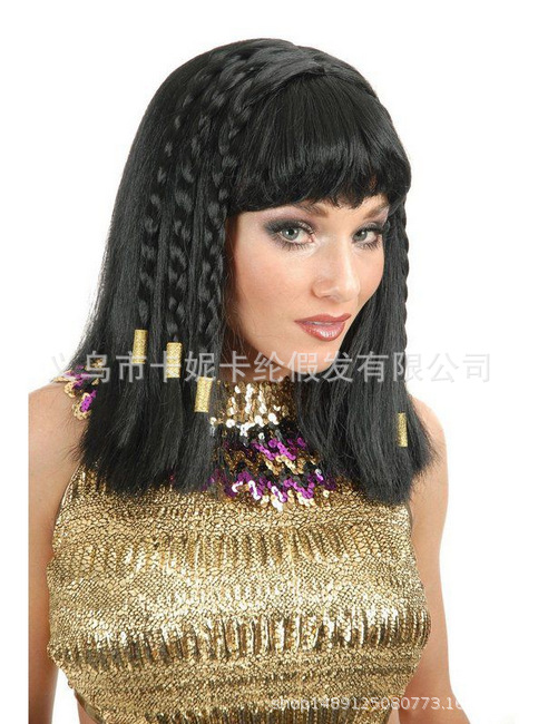 Egipto estilo trenzado fiesta orgia peluca