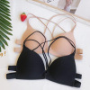 Wireless bra, underwear, push up bra, lifting effect, thin strap, beautiful back