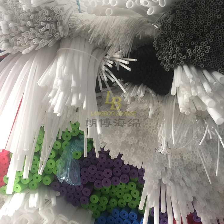 厂家直销 epe棉管 铁架打包防护套泡沫空心管套 泡沫空心管