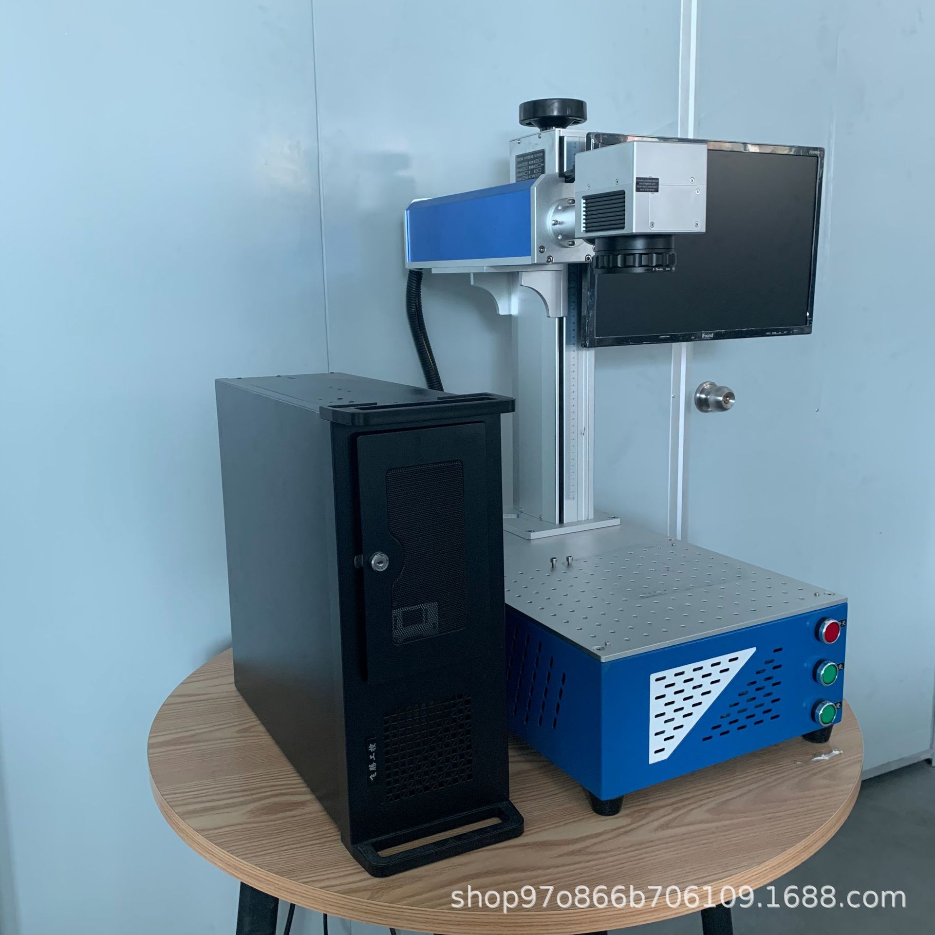 光纤激光打标机便携式小型金属刻字不锈钢金属铭牌打标激光打码机