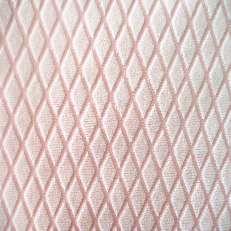 工厂供应 单面提花天鹅绒 230克 天鹅绒 针织面料