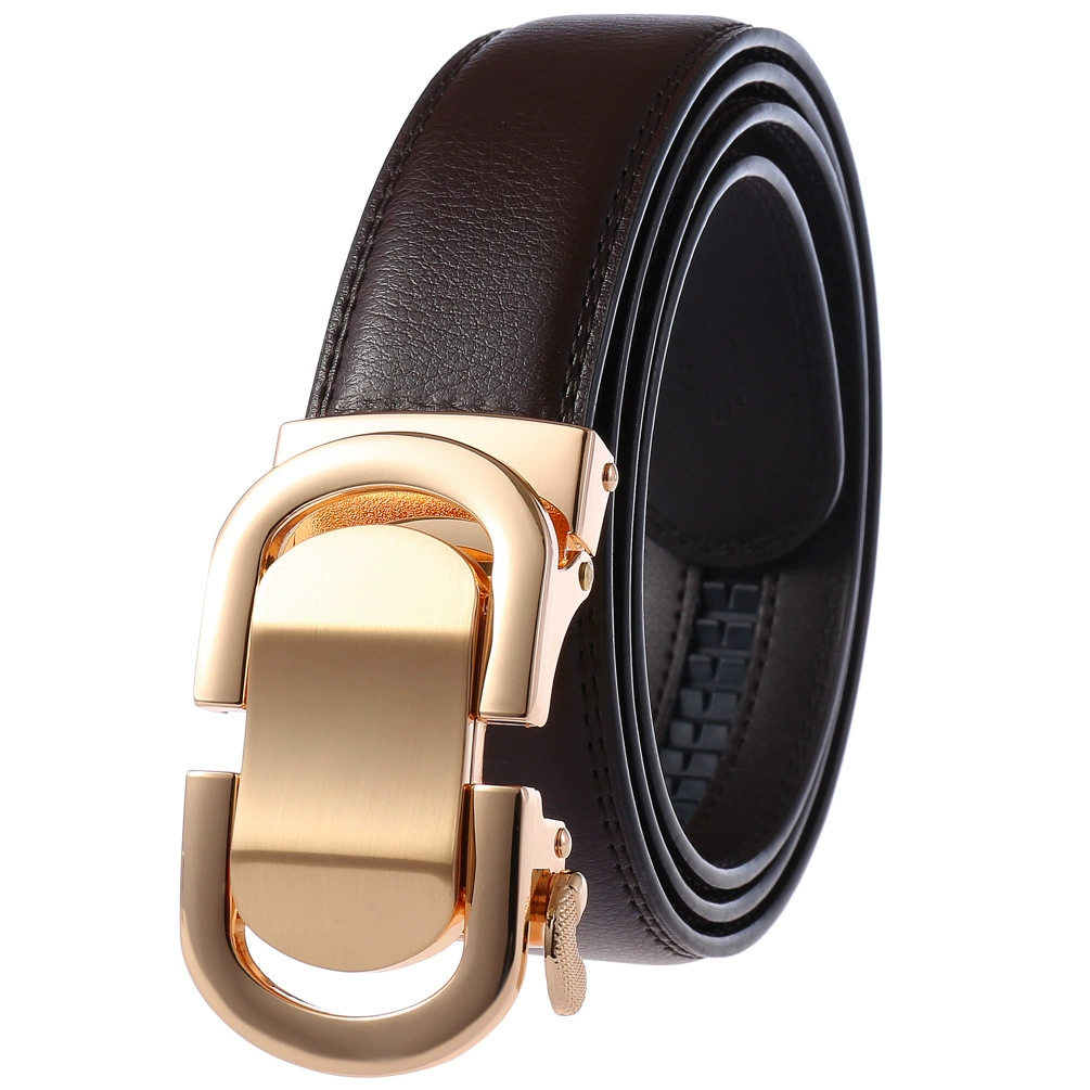 Men's quality leather belt, genuine leather, wholesale