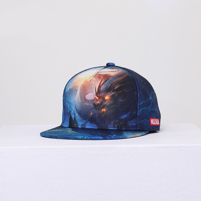 Hip-hop Baseball Cap Mit Flachem Schirm Für Street Dance Mode_voghion.com