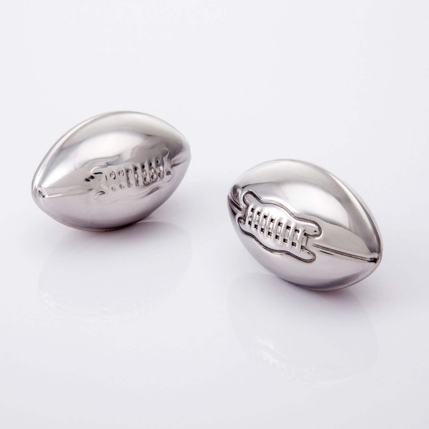 廠家直銷304不銹鋼冰粒冰酒石威士忌冰塊創(chuàng)意酒具橄欖球冰粒彩盒