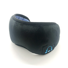 2019厂家新款无线蓝牙眼罩v5.0耳机通话音乐助眠神器透气睡眠眼罩