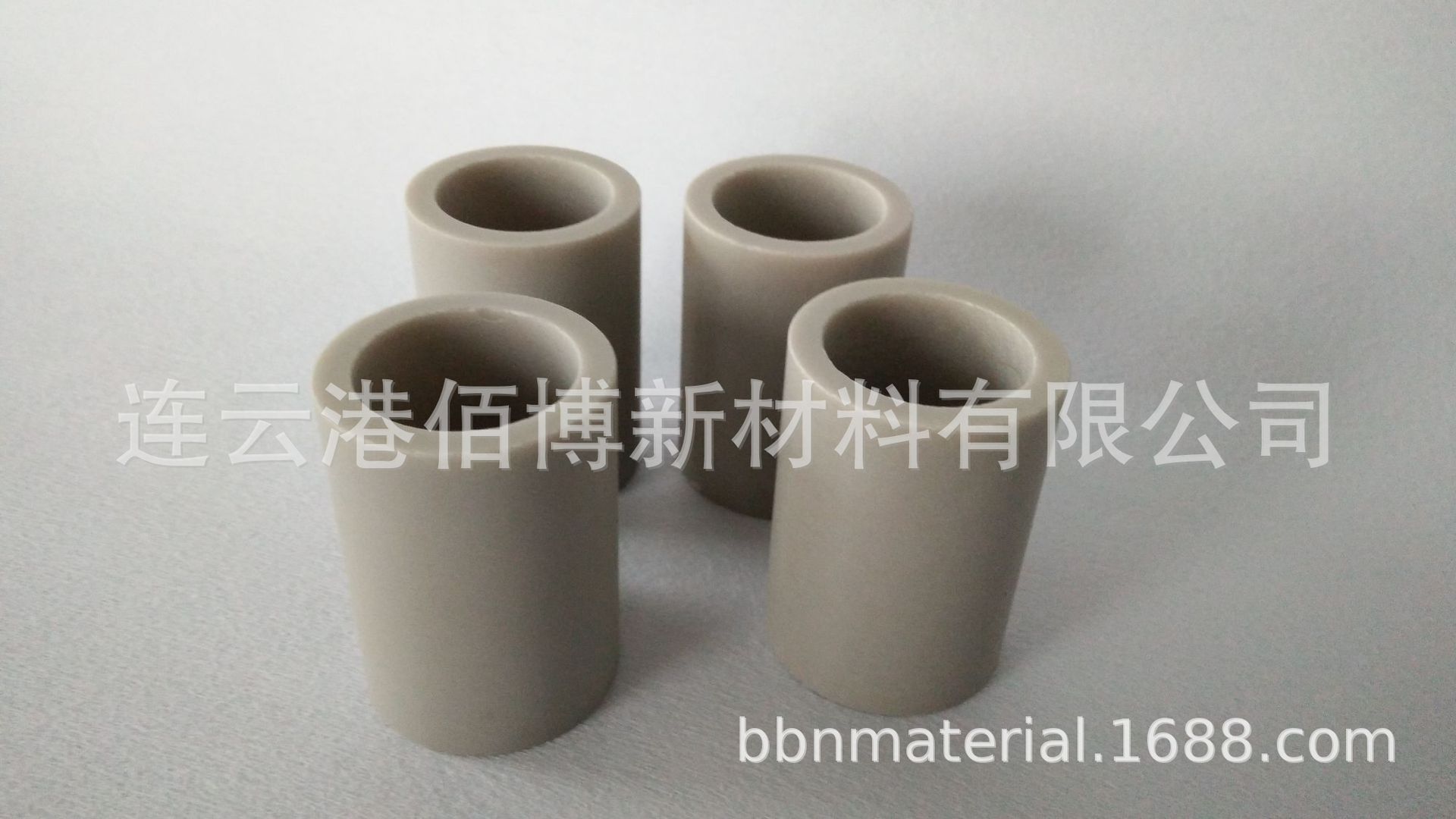 高纯氮化铝陶瓷管 陶瓷套管